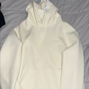 Mackage Men's Cream Crewneck Hoodie